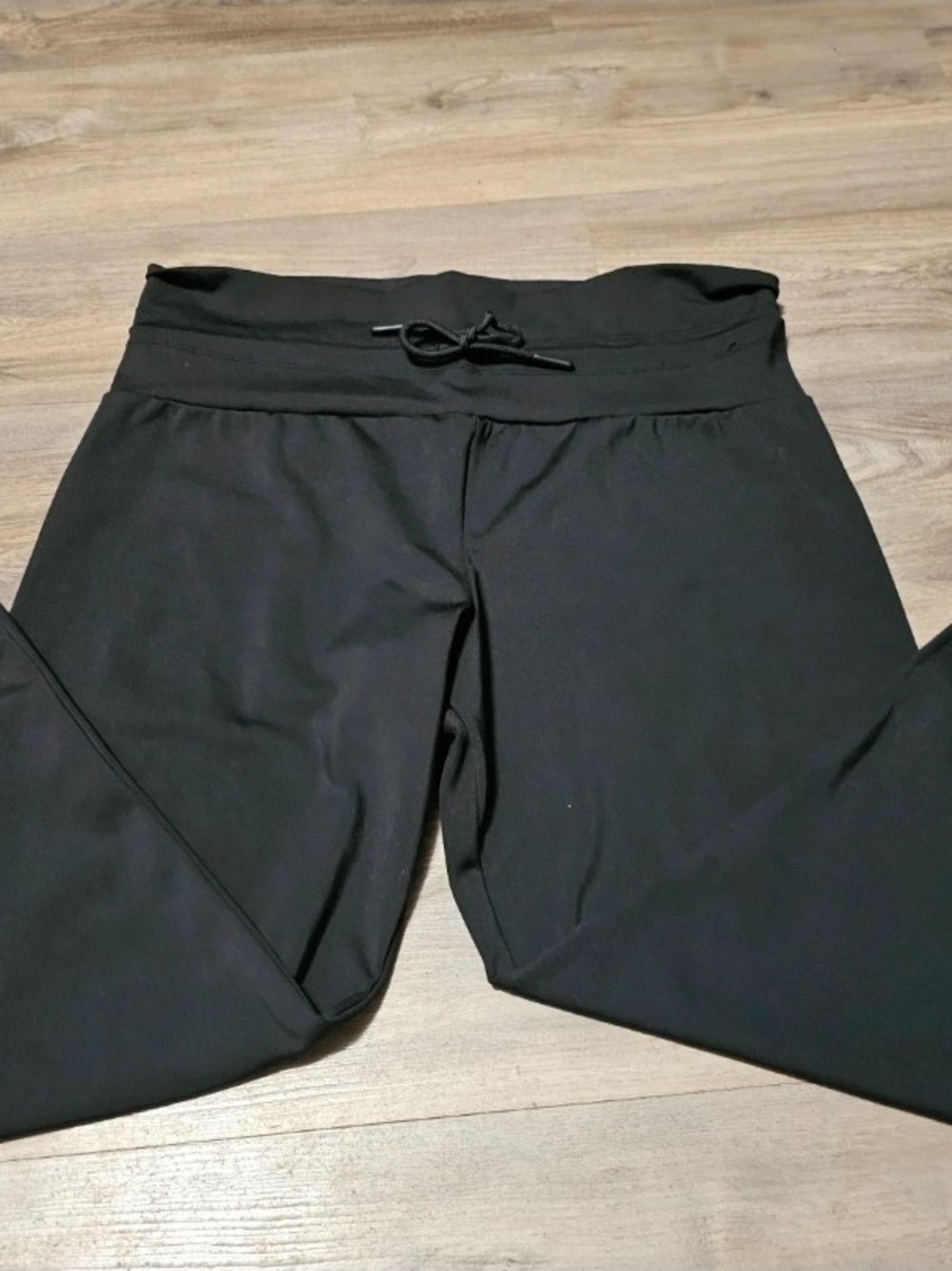 No Boundaries Black Women's Drawstring Leggings